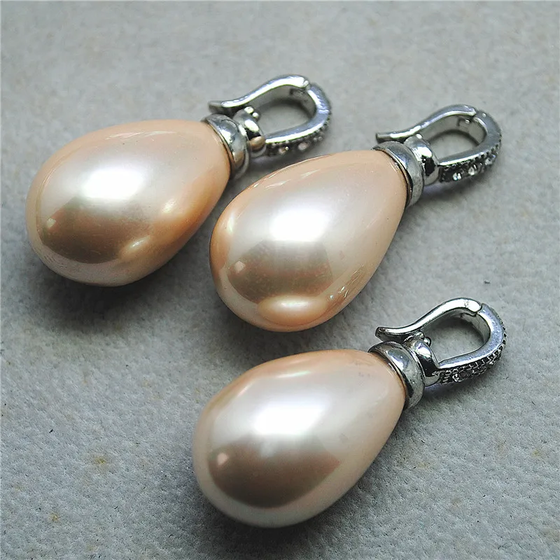 1 шт. подвески в виде ракушки белые цвета синтетические Перламутровые Бусины хит