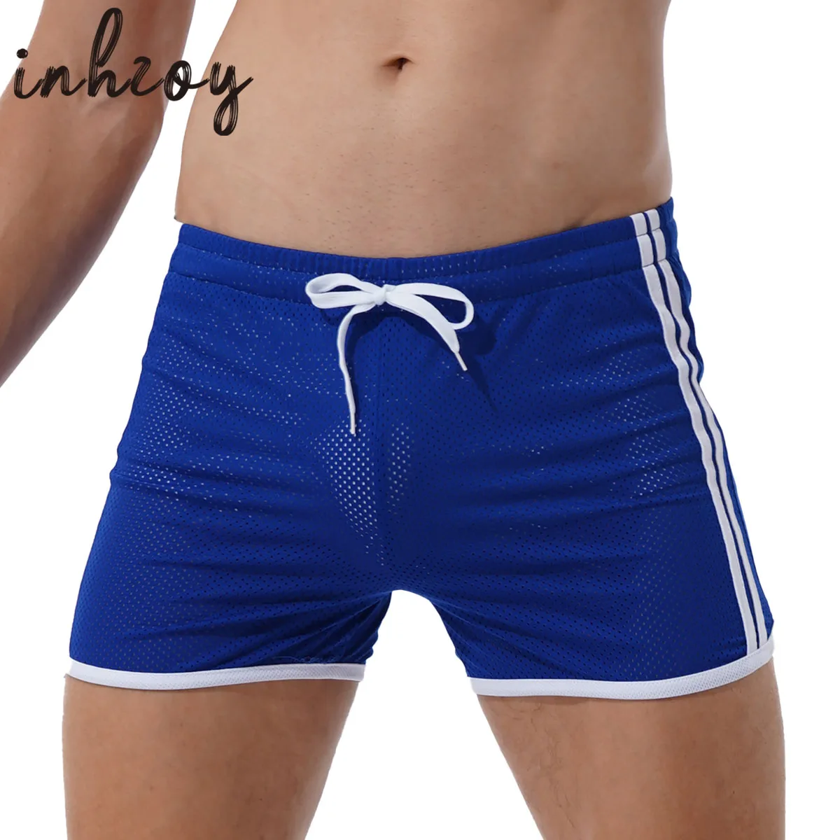 Мужские быстросохнущие пляжные шорты с вырезами