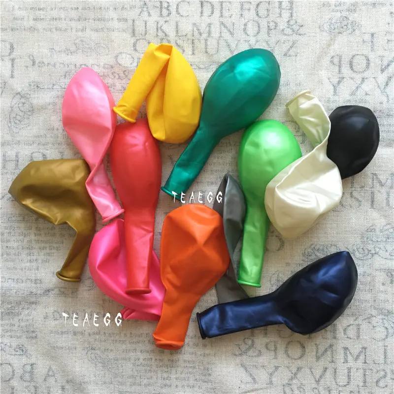 50 шт 12 &quotжемчужное серебро розовое золото синий пастельный шар Молл юбилей