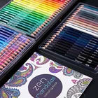 48 72 120 масло Цвет 120 150 180 Цвет Водорастворимые цветной карандаш комплект живопись Материал Цвет привести в стиле граффити заполнения арт Цвет ручка