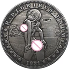 Хобо никель 1921-D сша Морган доллар Монета КОПИЯ Тип 95