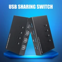 4 in 4 out usb switch kvm switch box 4 usb2 0 switcher pc sharing splitter for keyboard mouse printer sharing computers smart tv