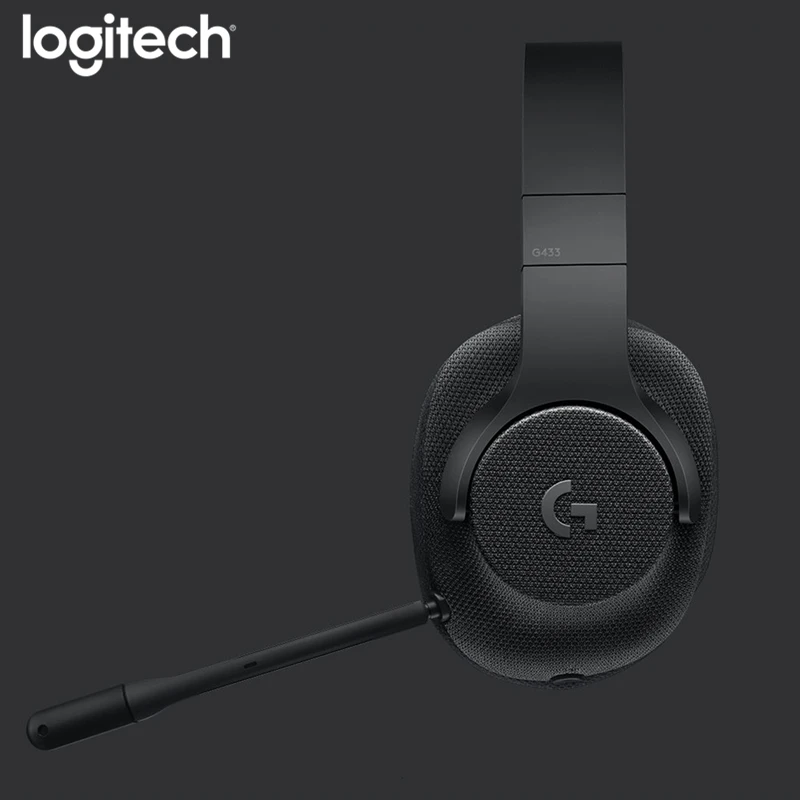 Игровая гарнитура Logitech G433 7 1 Surround проводные геймерские наушники с микрофоном для