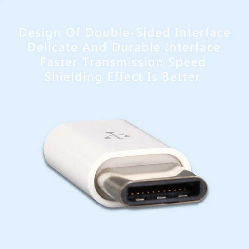 Адаптер с разъемом USB Type C на Micro Usb мини переходник OTG c для зарядки и передачи