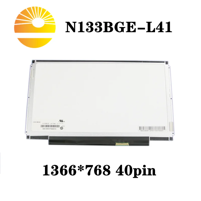 13 3 &quotМатрица ноутбука N133BGE L31 Rev.C1 L41 rev.C1 ЖК дисплей Экран HD 1366X768 40 булавки матовая
