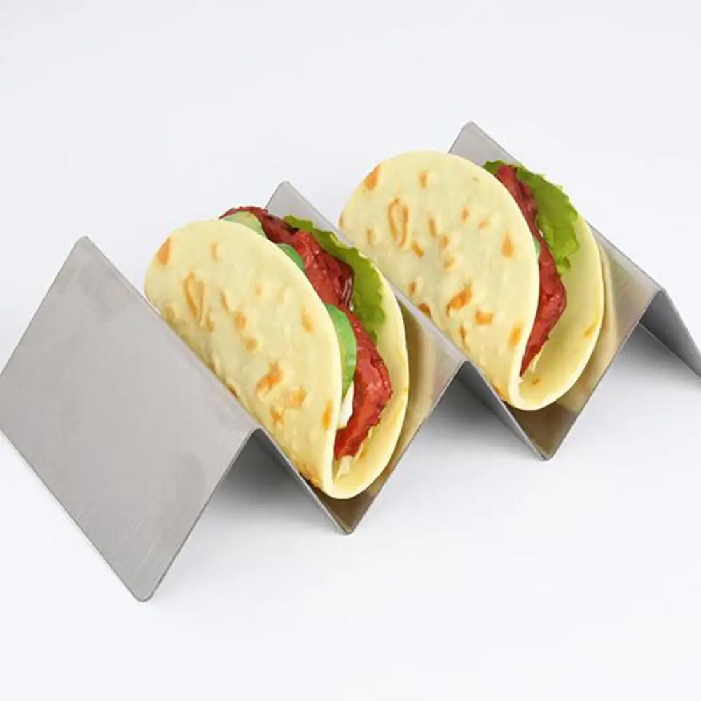 HobbyLane Taco держатель стенд 304 из нержавеющей стали Taco грузовик лоток стиль Taco стойки блинов клип