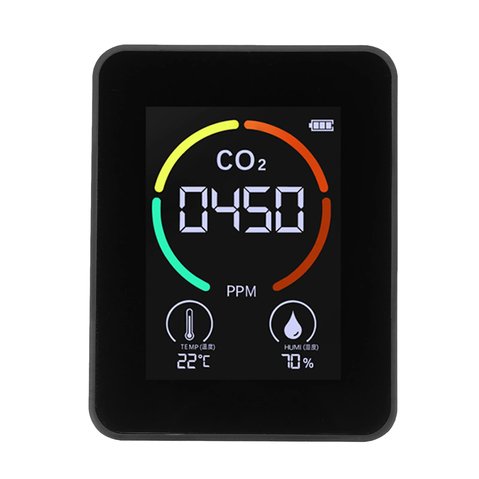 

Детектор воздуха CO2, детектор диоксида углерода, сельскохозяйственное производство, парниковый монитор CO2, белый для детской посадки