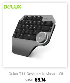 Delux M618X 2,4 ГГц Беспроводная+ Bluetooth 3,0/4,0 многомодовая перезаряжаемая эргономичная Вертикальная компьютерная USB игровая 6D мышь