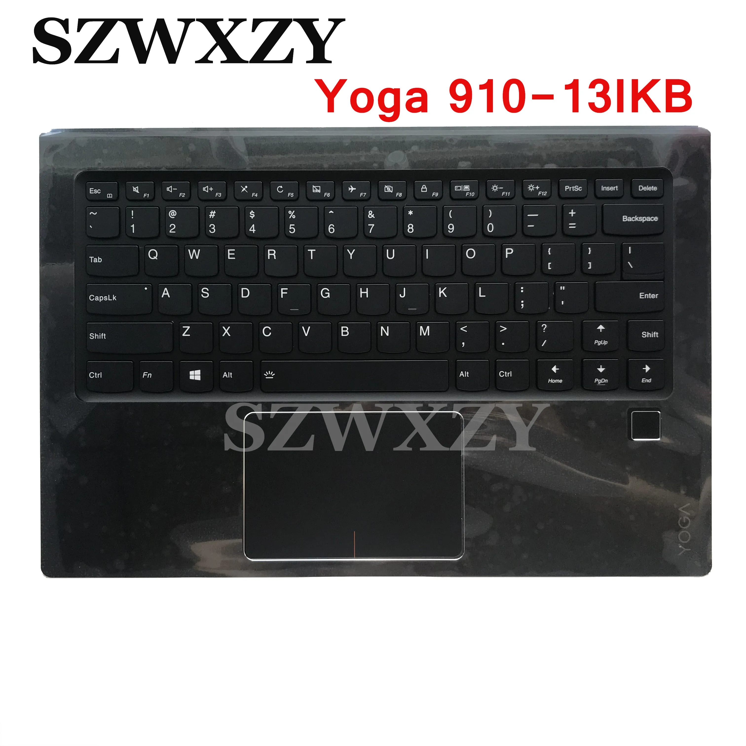 5CB0M35122 для Lenovo YOGA 910 13IKB чехол рук верхняя крышка подсветка английская клавиатура с