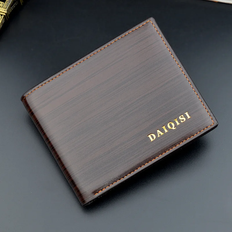 Новинка 2020 мужские кошельки модные из искусственной кожи роскошные короткие