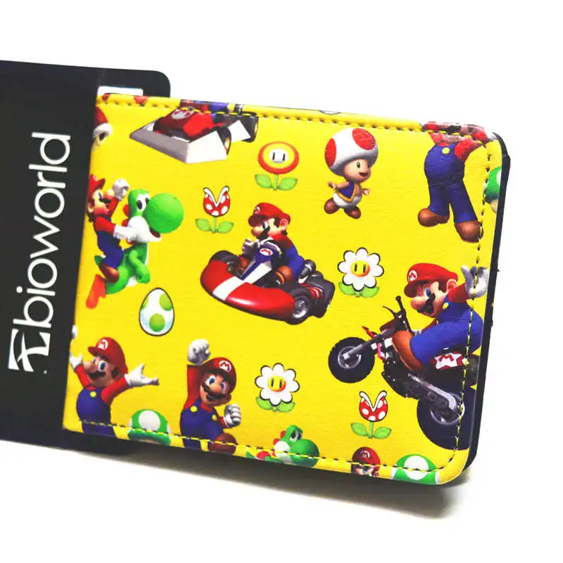 PU Cartoon Wallet Personalized Youth Student Multi-Card Slot Short Coin Purse | Багаж и сумки