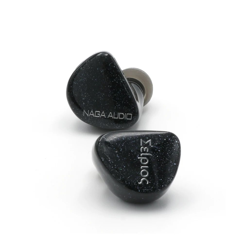 Динамический драйвер NAGA AUDIO Sirius 10 мм диафрагма Hi Fi наушники вкладыши со съемным 2