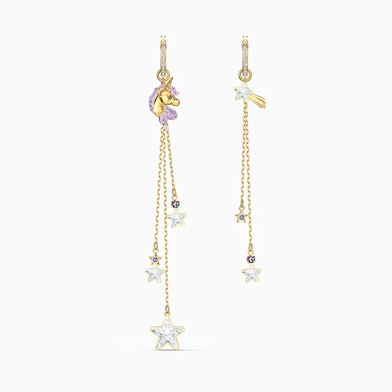 

2020 New Out Of This World UNIC Lovely Unicorn Set The Stars Romantic Rainbow Decoration For Women Jewelry