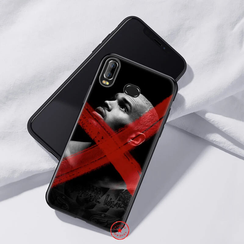 IYICAO Chris Brown Rap Soft Case for Samsung Galaxy A9 A7 A8 A6 Plus 2018 A3 A5 2017 2016 &amp J6 Cover |