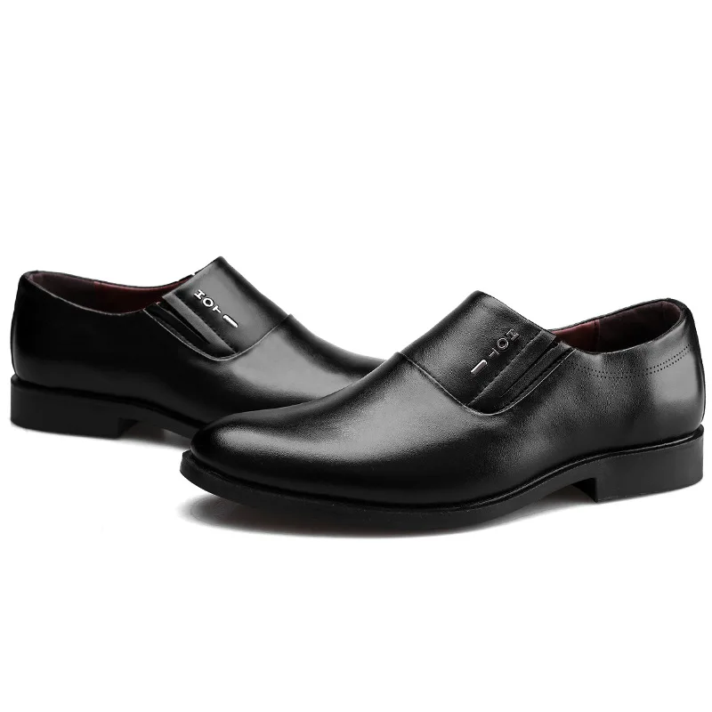 

2019 New Business Dress Leather Shoes for Men with Matching Wedding Shoes