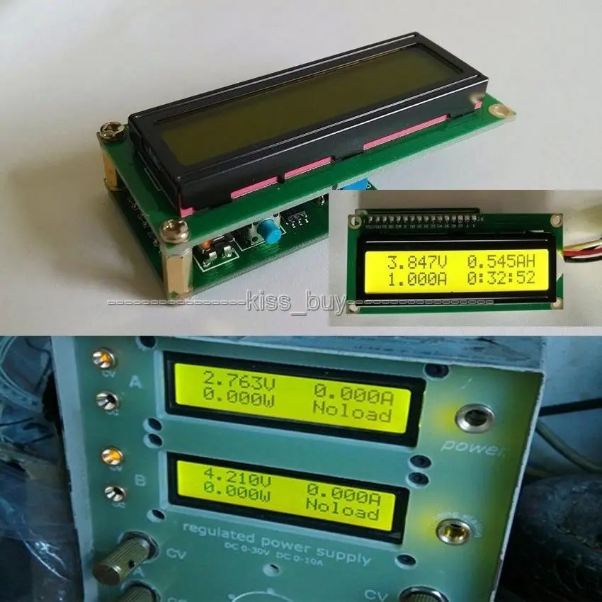 Амперметр/мощность/кулономб AH/тестер емкости батареи | Электроника