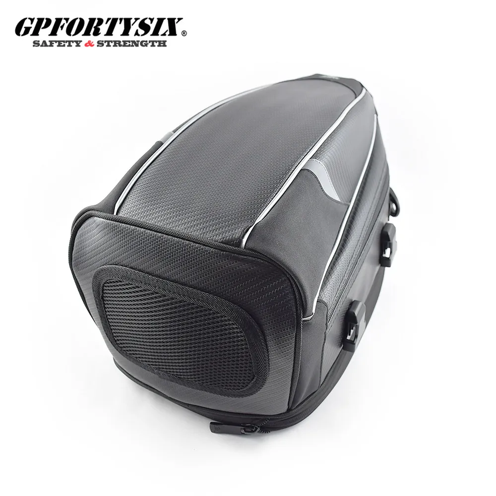 Водонепроницаемая мотоциклетная сумка для багажника с ремешком фиксации и