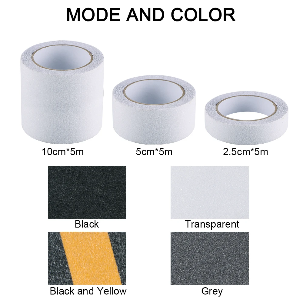Нескользящая защитная лента прочная клейкая Предупреждение ющая из ПВХ