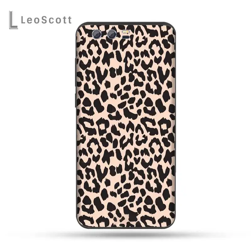 

Ottwn Leopard Print Pattern Phone Case For Huawei Honor view 7a5.45inch 7c5.7inch 8x 8a 8c 9 9x 10 20 10i 20i lite pro