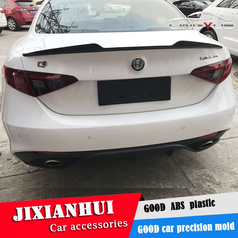 Спойлер из углеродного волокна для автомобиля Alfa Romeo Giulia 2015 2018|Спойлеры и крылья| |