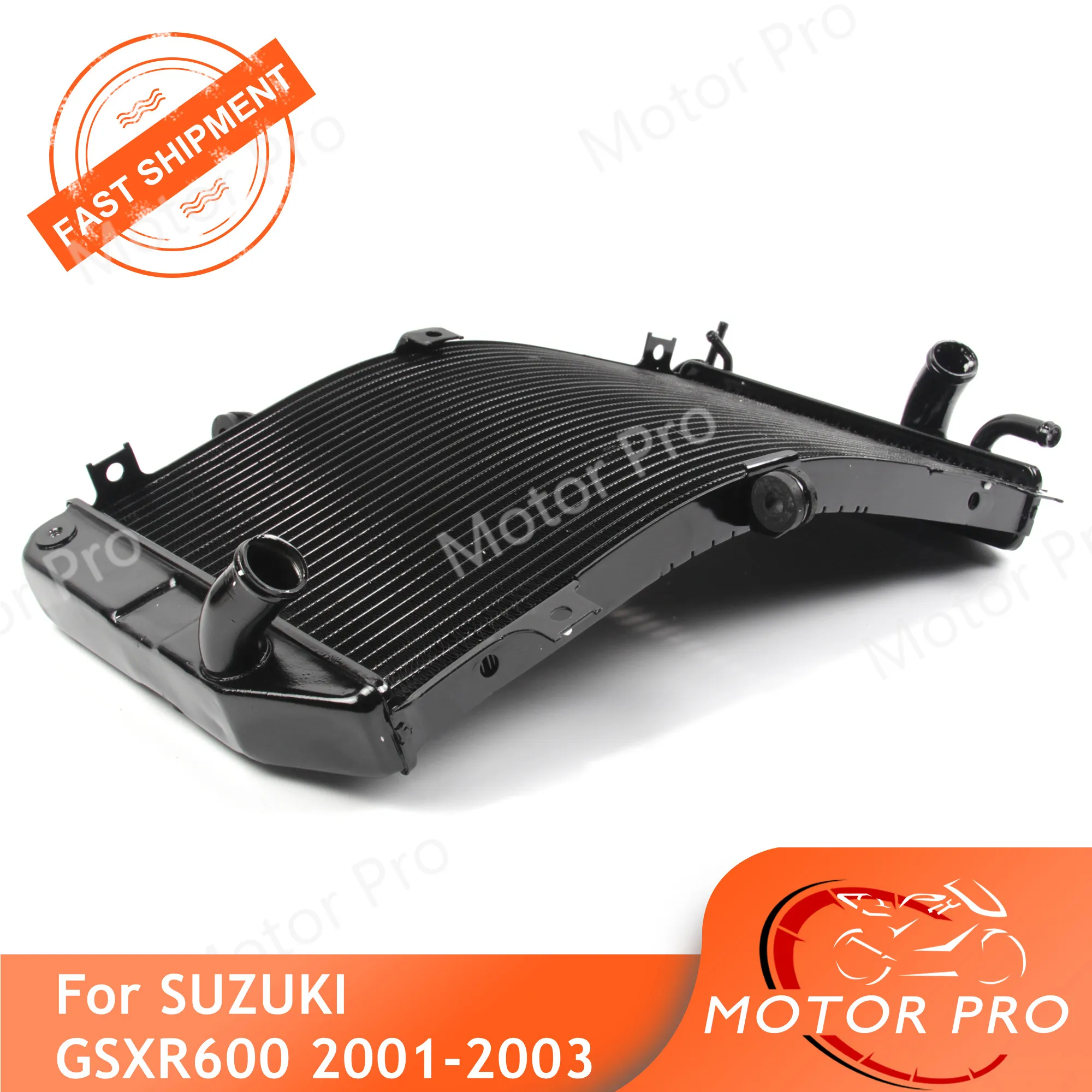 Радиатор для Suzuki GSXR 600 2001 2002 2003 аксессуары мотоциклов охлаждающий охладитель GSX-R