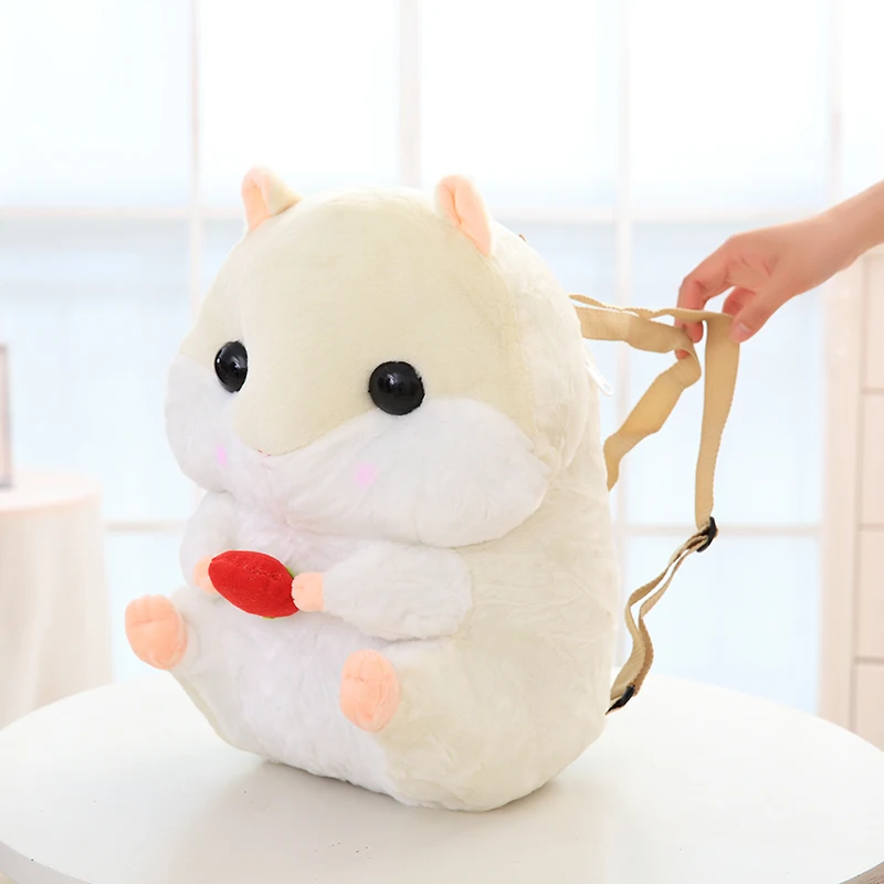 Hamster plush backpack cute Japanese hamster children toy boy bag gift | Игрушки и хобби