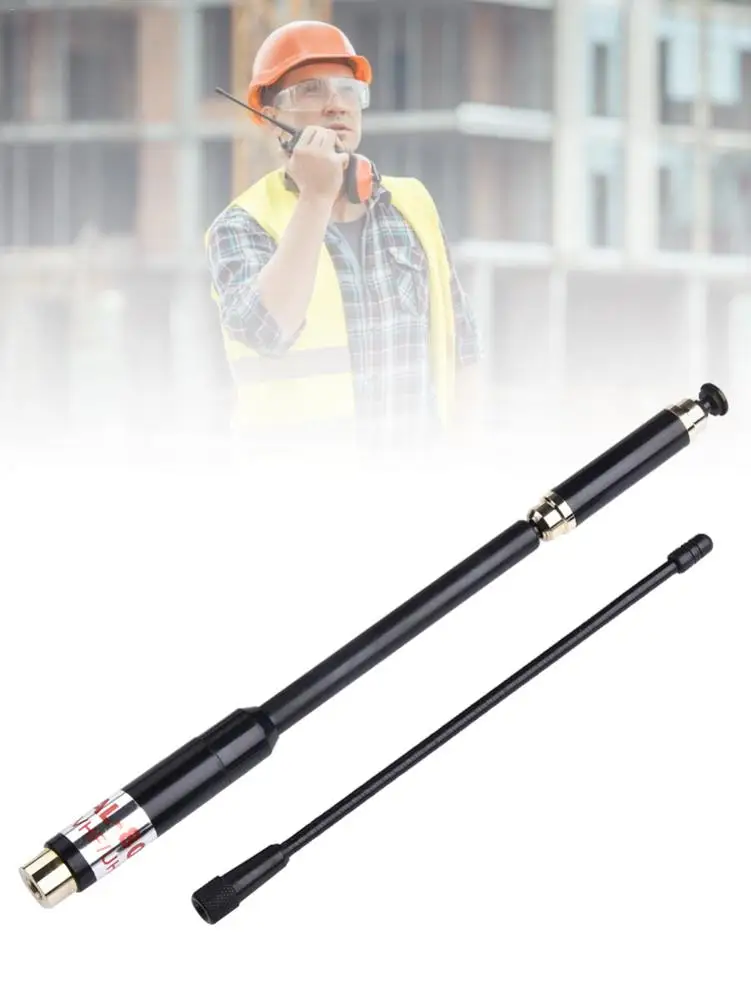 

Walkie-talkie Antenna Extendable Dual Band High Gain SMA-Male Antenna For Puxing PX-2R TYT For Yaesu FT-FT-60 R Zastone ZT-2R
