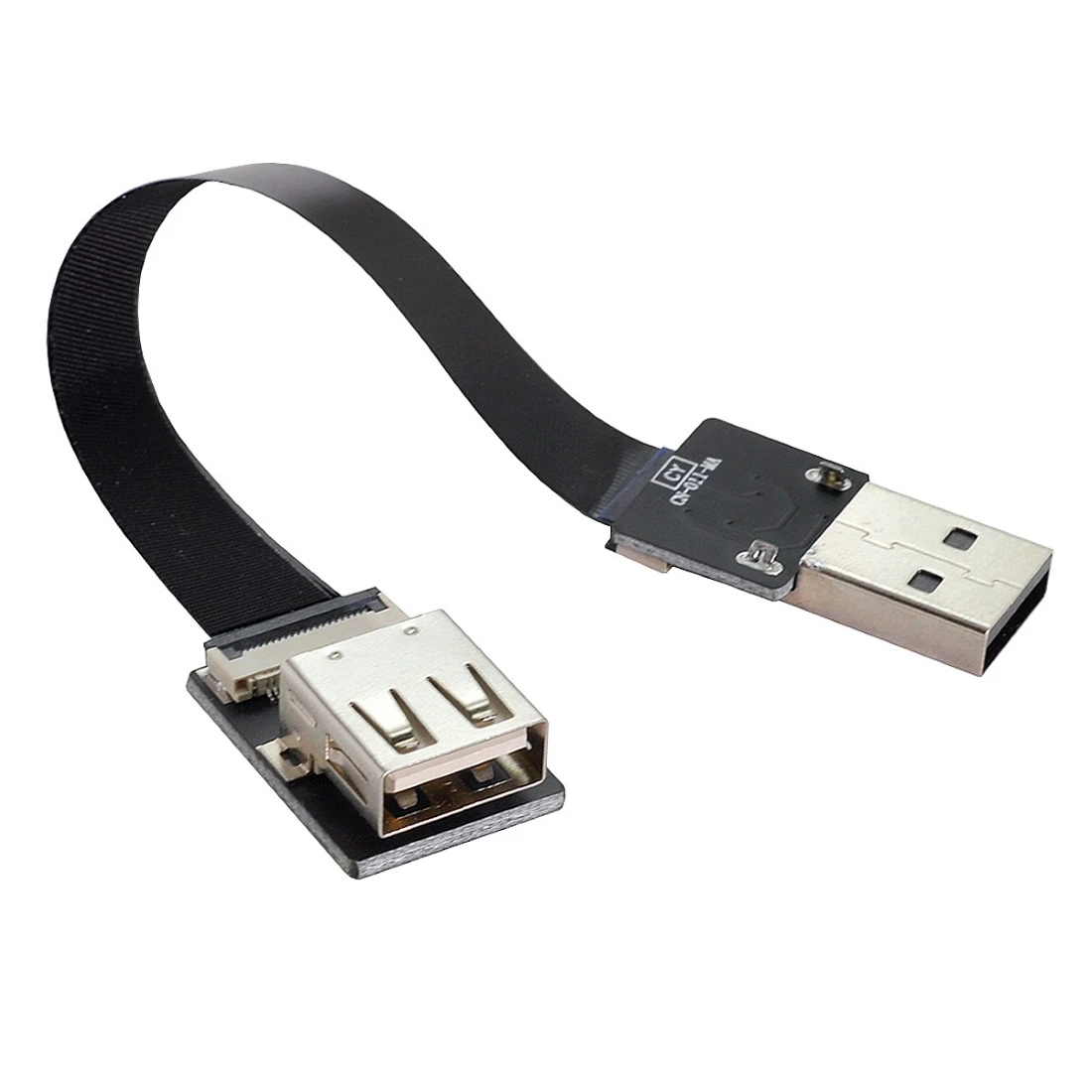 

Удлинитель для передачи данных CY Xiwai Type-A USB 2,0 «штырь-гнездо», плоский тонкий кабель FPC для FPV, диска, сканера и принтера