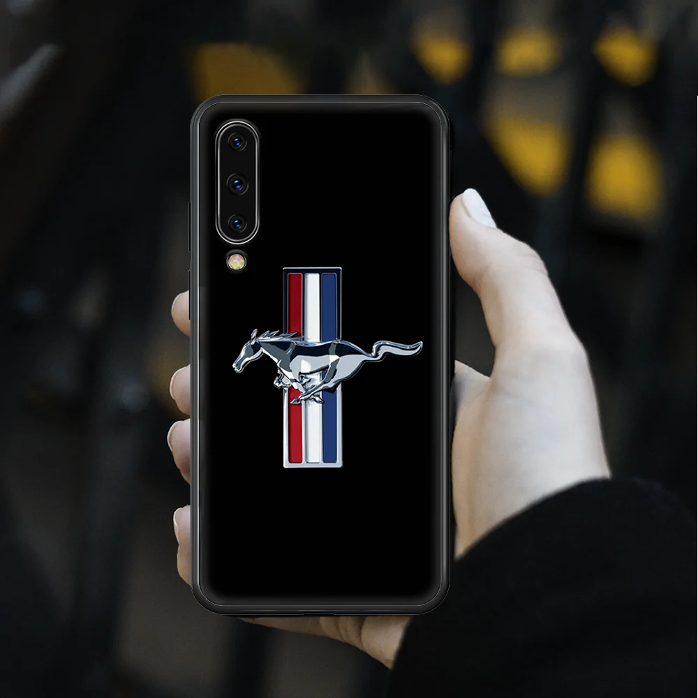 

hot car Ford Mustang Phone Case cover hull For SamSung Galaxy A 3 5 7 10 20 30 40 50 51 70 71 e s plus black Etui tpu coque