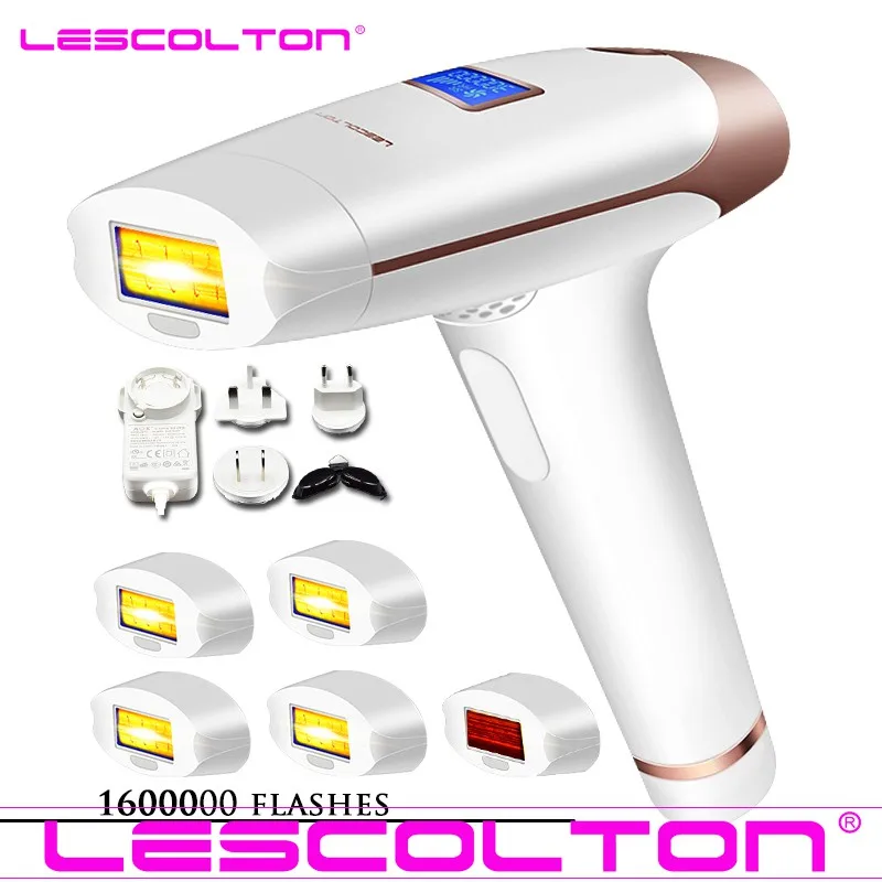 Lescolton 5в1 1300000 импульсный IPL лазерный эпилятор устройство для постоянного удаления волос IPL лазерный эпилятор для подмышек