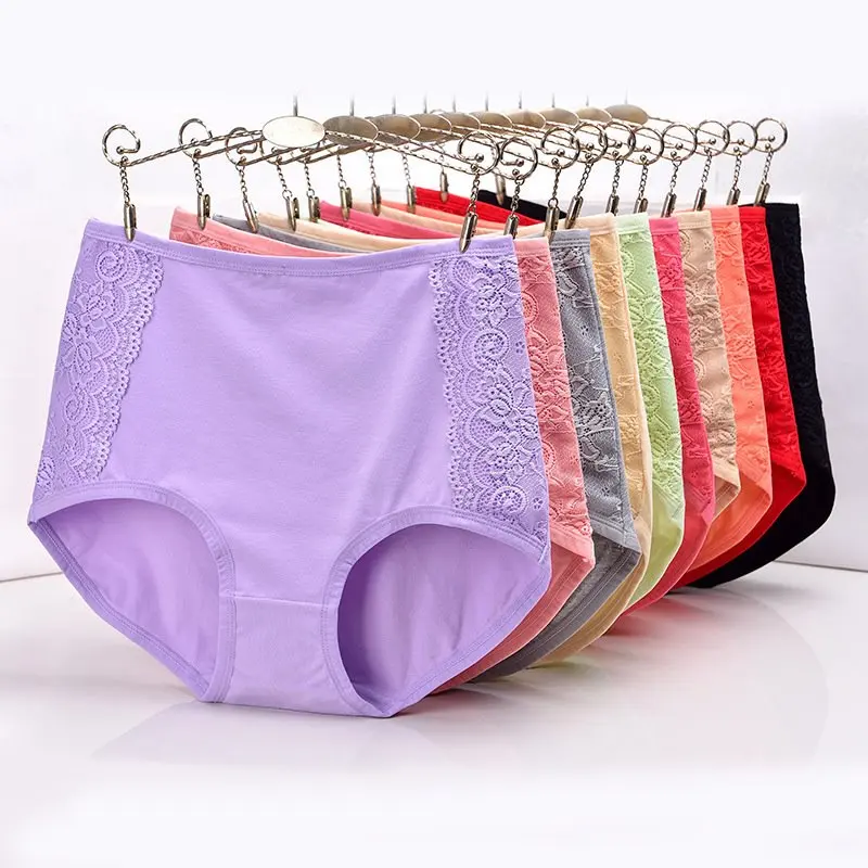 Женское нижнее белье хлопковое большие размеры дышащие трусы AZ50|bamboo fiber women