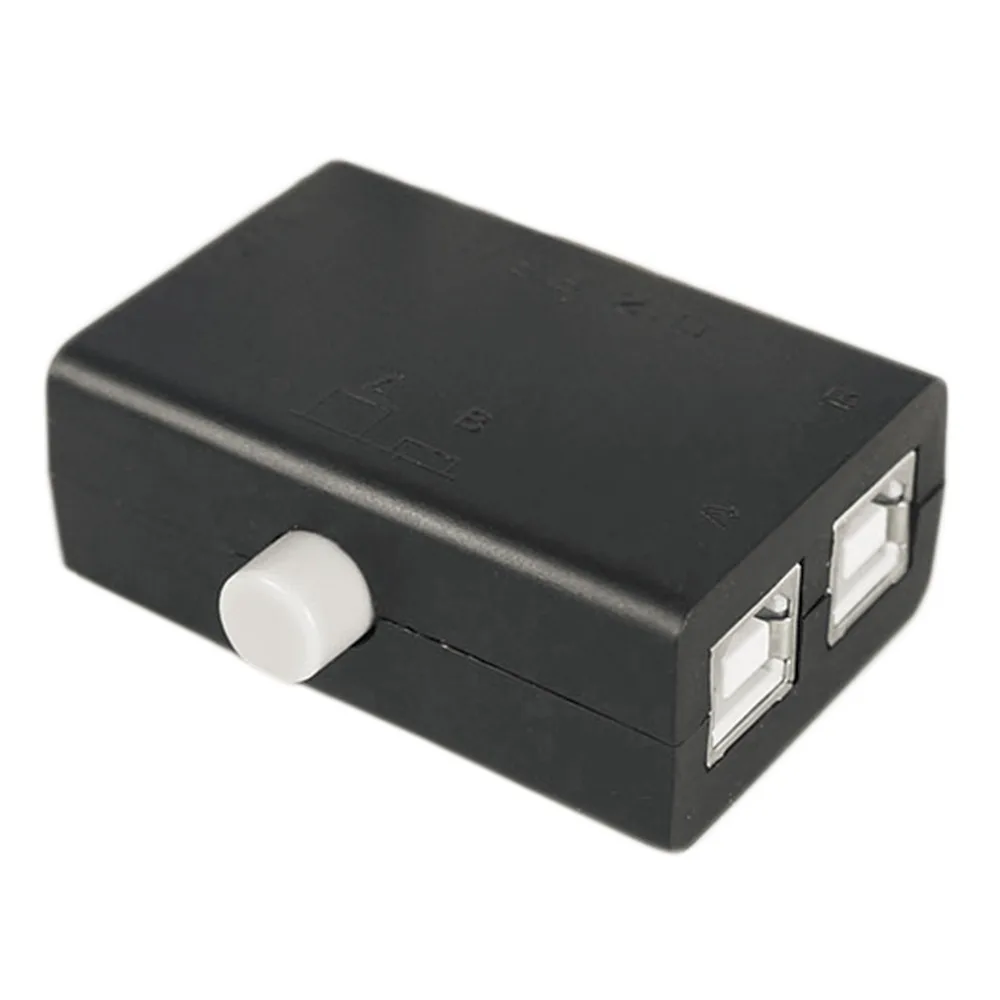 

Совместное использование USB, совместное использование, коммутационная коробка, концентратор, 2 порта, ПК, компьютерный сканер, принтер, ручн...