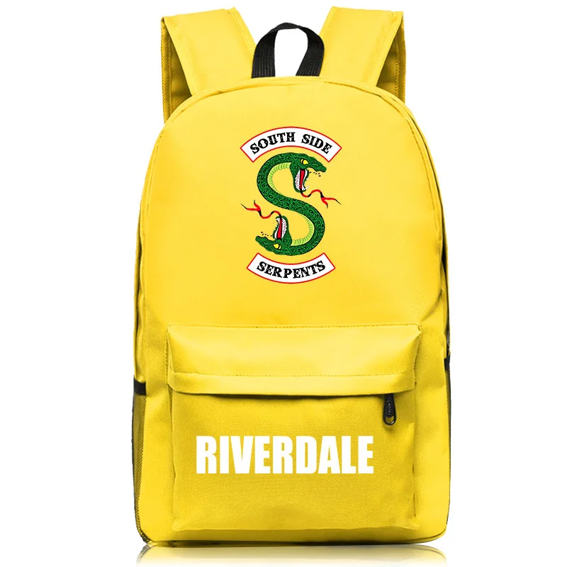 Школьный рюкзак Riverdale South Side Snake дорожная сумка на плечо с подсветкой для косплея