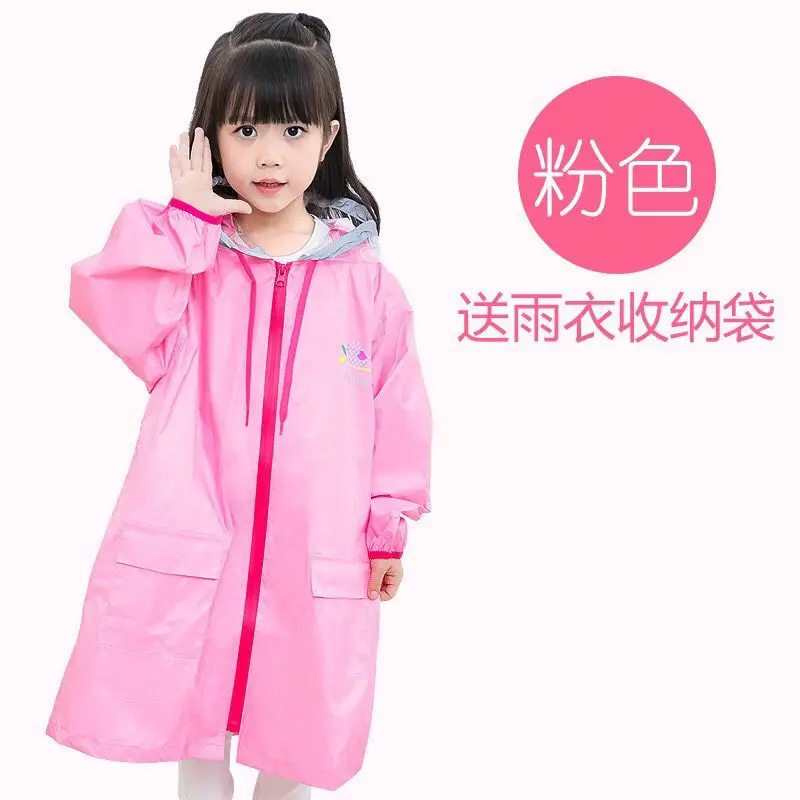 

Hoodie Travel Raincoat Jacket Children Long Camping Fishing Raining Coat Waterproof Veste En Jean Femme Suit Raincoat EA60YY