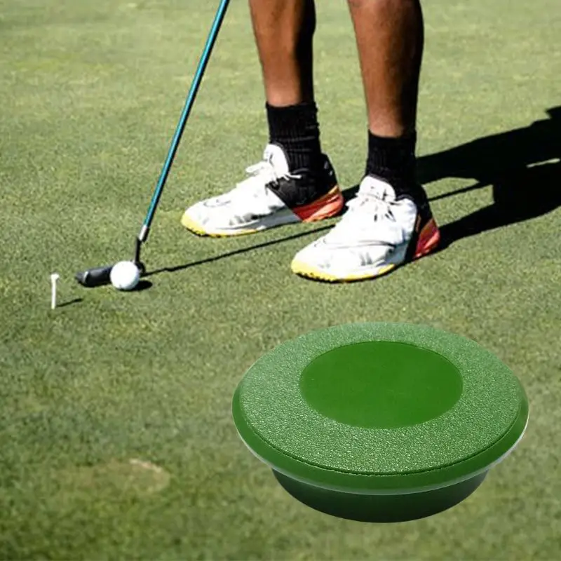 

Golf Putting Green Hole Cup Cover Practice Training Aids for Home Office Traveling Small and Portable Practical Protect