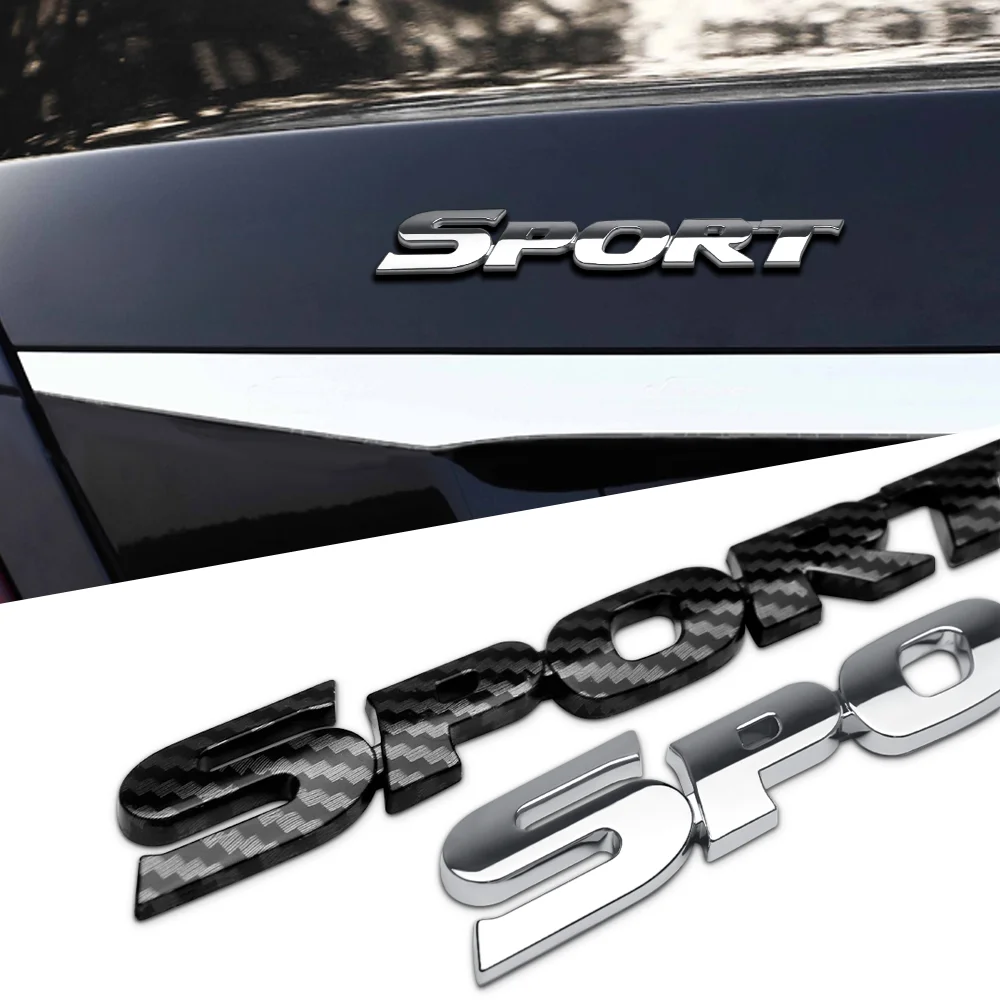 

1pcs 3D ABS Car Rear Bumper Trunk Letter Emblem Sticker Badge Decal car styling auto Accessories For sport LEXUS CT200h