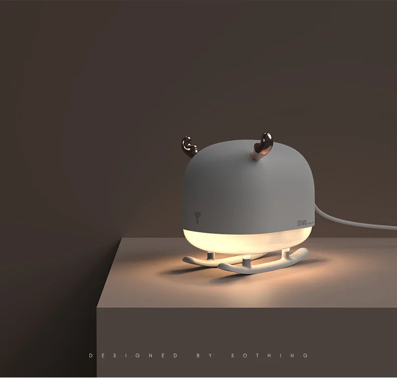 Sothing to of Atmosphere увлажнитель воздуха, милый мини USB ночник, автомобильный светильник для офиса и дома