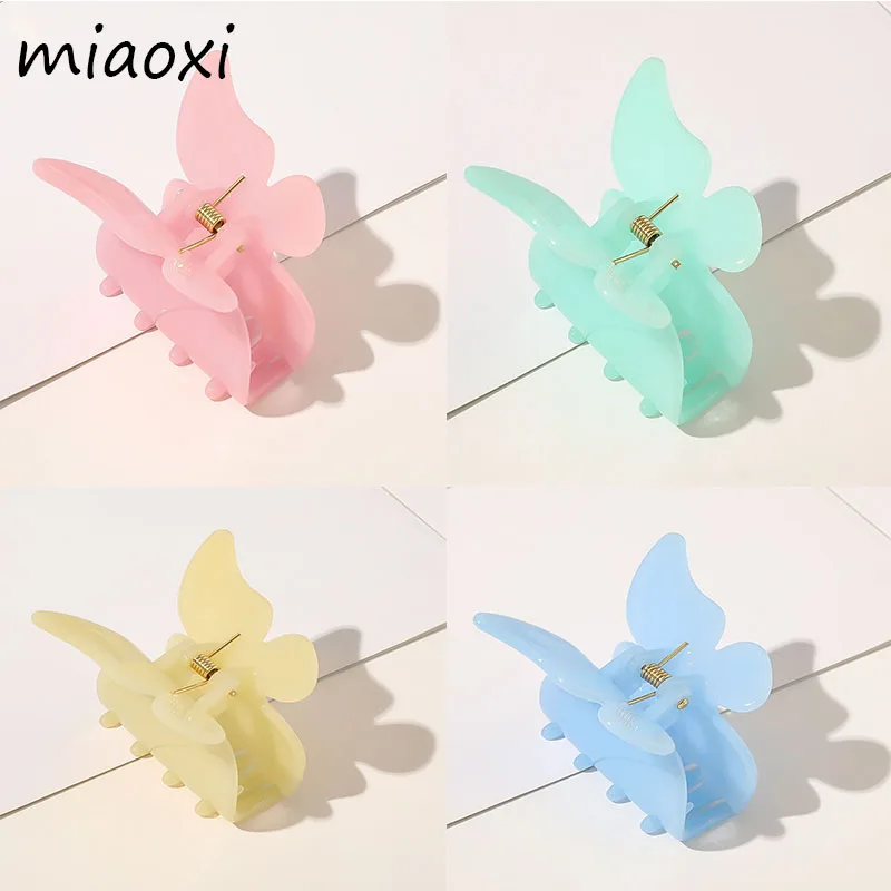 Лидер продаж Модные женские ацетатные бабочки для волос Clow девочек красота