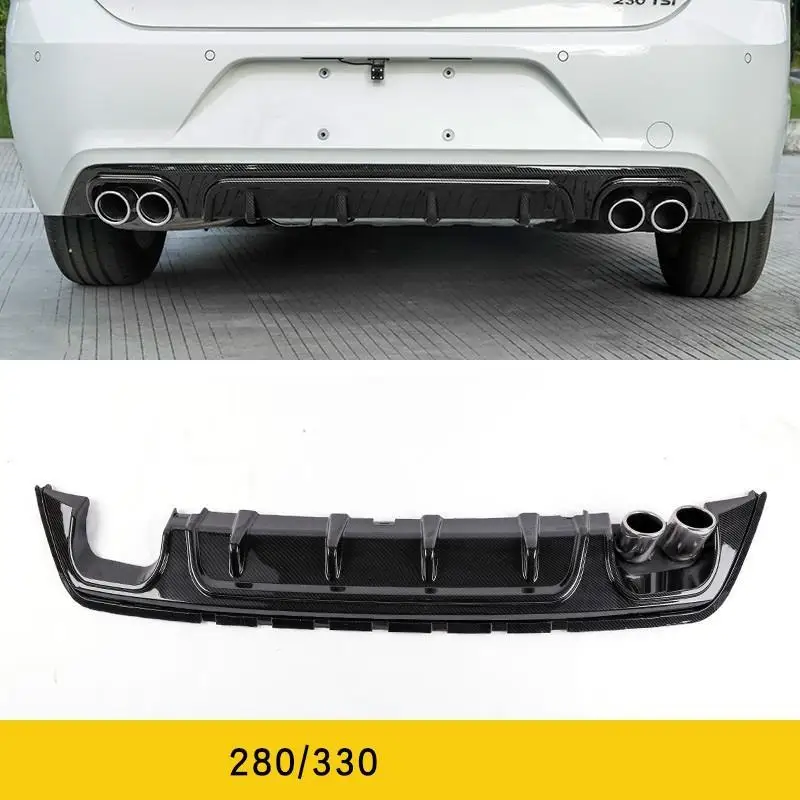 Аксессуар для внешней отделки Automovil Tunning задний диффузор Стайлинг передний