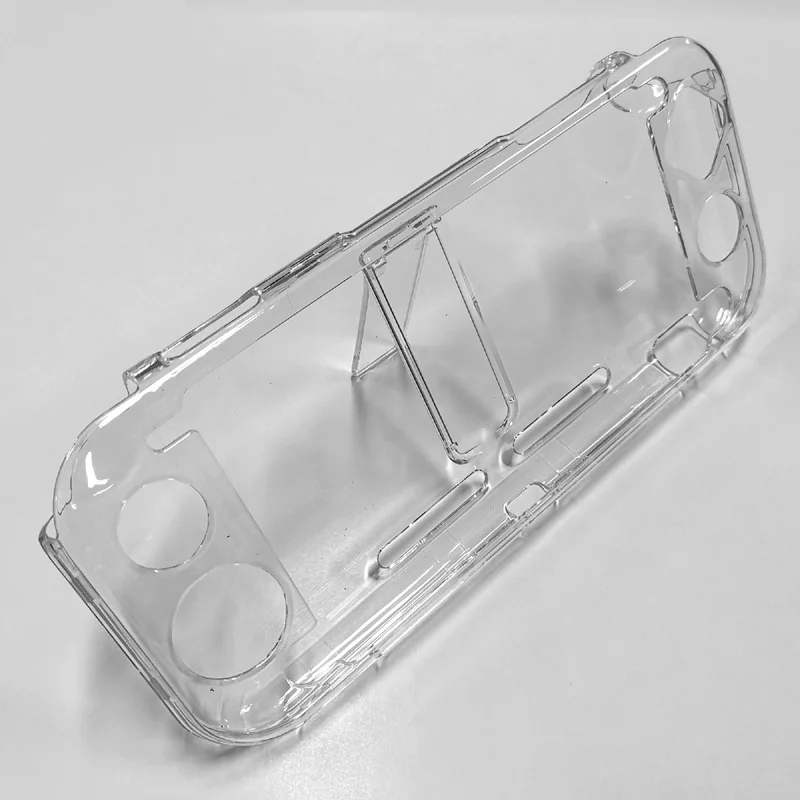 С украшением в виде кристаллов чехол shell Прозрачный для ПК Nintendo s переключателя