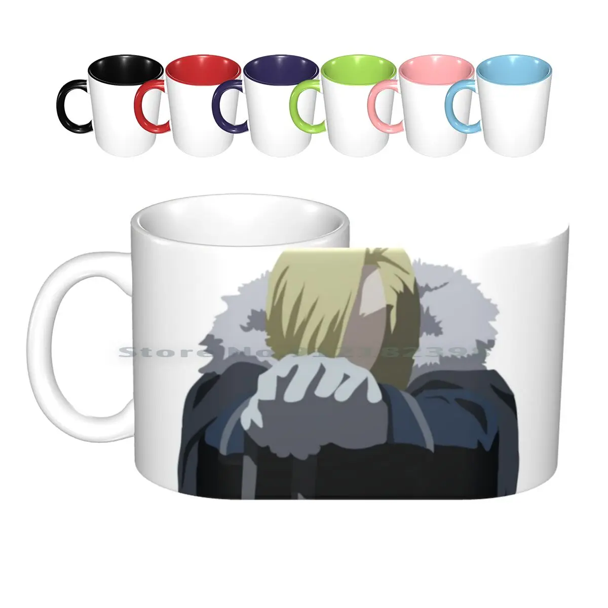 

Оливье Armstrong керамические кружки, кофейные чашки, кружка для молока и чая, цельнометаллический алхимик, братство, цельнометаллический Алхим...