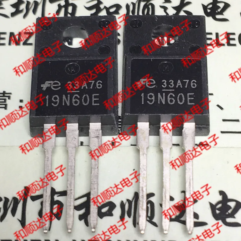 

10pcs/lot 19N60E FMV19N60E New stock TO-220F 600V 19A