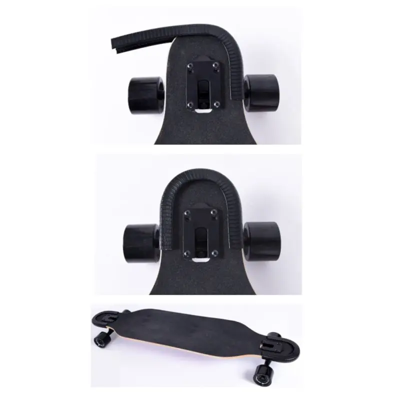 2 шт./компл. защита для скейтборда универсальная двойная Лонгборда края хвоста