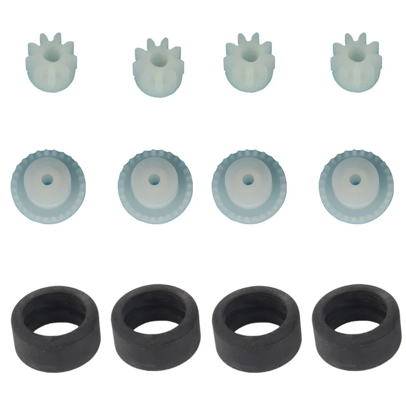 Electric Scalextric Car Slot Racing 1/32 Gear Tires Pinions Set Accesorios For Carrera Parts