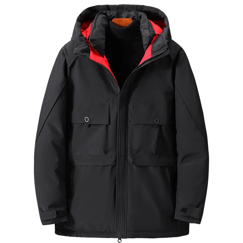 

Extra large men's jacket thick big man thick coat winter oversized Hooded tooling men cotton jacket 6XL 7XL 9XL 8XL plus size