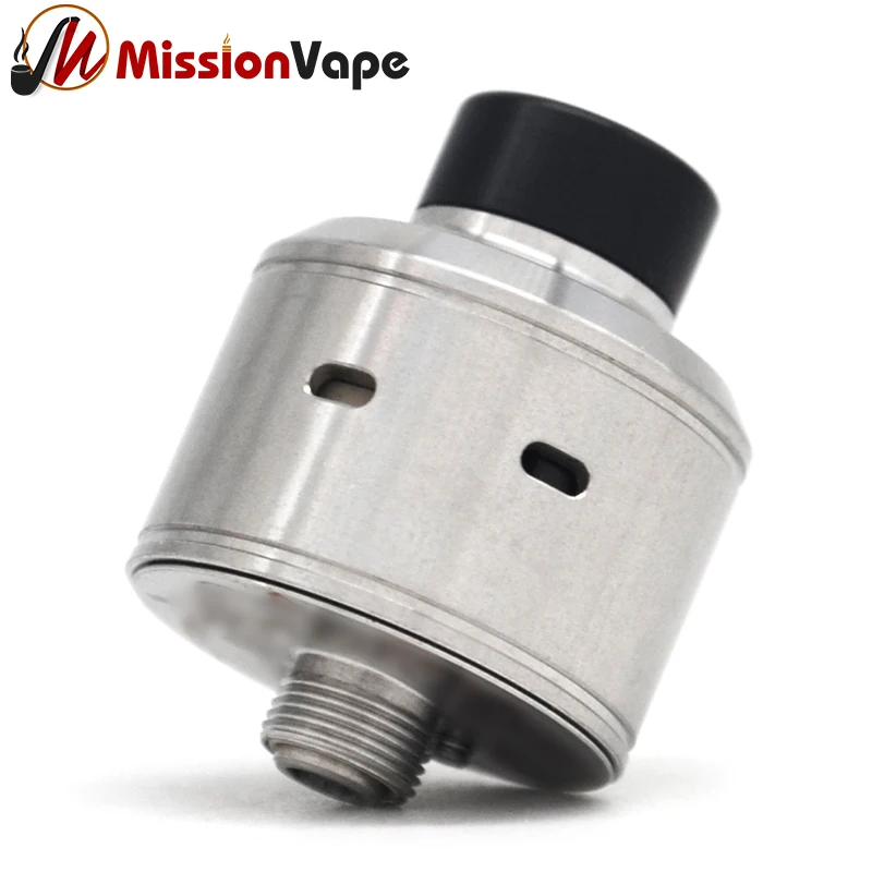 Lysen Цитадель стиль 22 мм RDA перестраиваемый капельный атомайзер с BF Pin Black Delrin