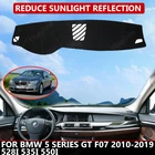 Чехол на приборную панель автомобиля для BMW 5 серии GT F07 2010-2019 528i 535i 550i, защитный коврик от солнца, коврик на приборную панель, Автомобильный Ковер