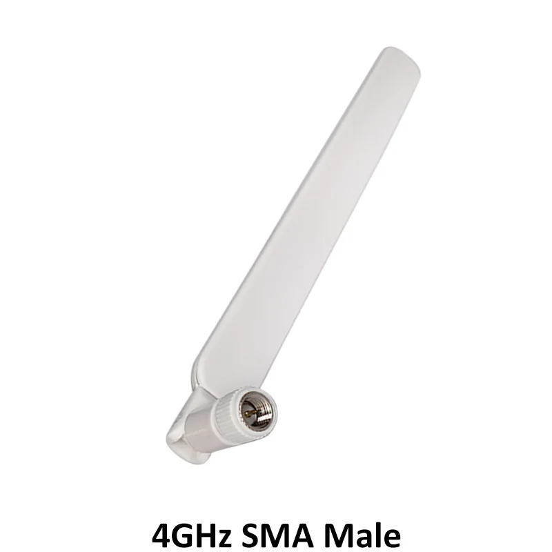 Grandwisdom 5pcs 3G 4G lte antenna 5dbi SMA Male Connector Plug antenne router external repeater wireless modem antene high gain