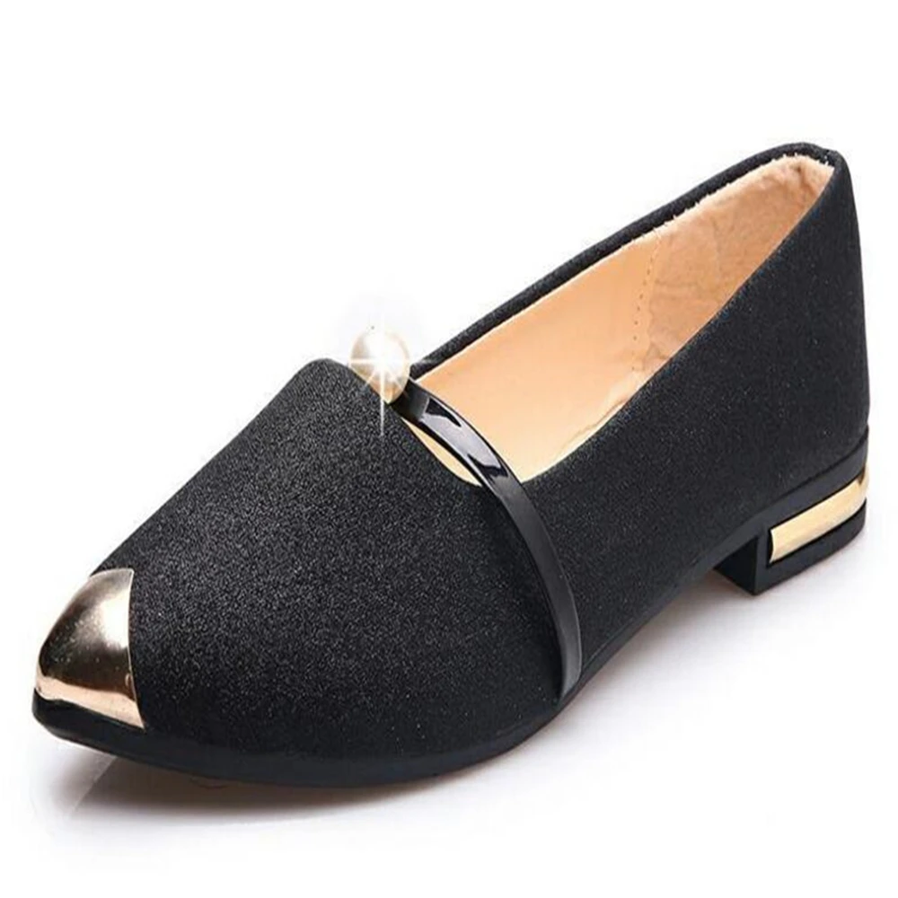 Женские Водонепроницаемые мокасины модные лоферы на плоской подошве с закрытым