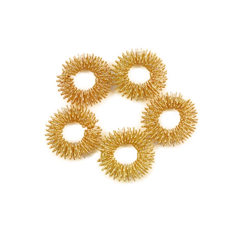 10 шт./лот кольцо для массажа пальцев Акупунктурный Массаж Уход за здоровьем рук